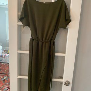 Green spring dress; new with tags